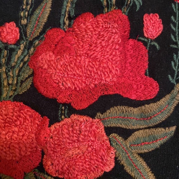 Embodied floral small coat, T-shirt jacket, shacket - Picture 2 of 15